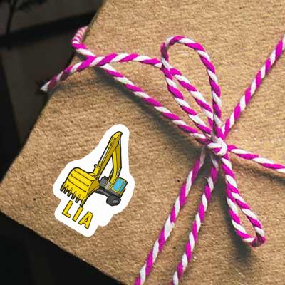 Excavator Sticker Lia Gift package Image