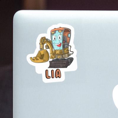 Sticker Lia Little Excavator Image