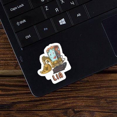 Sticker Lia Little Excavator Image