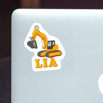 Excavator Sticker Lia Image