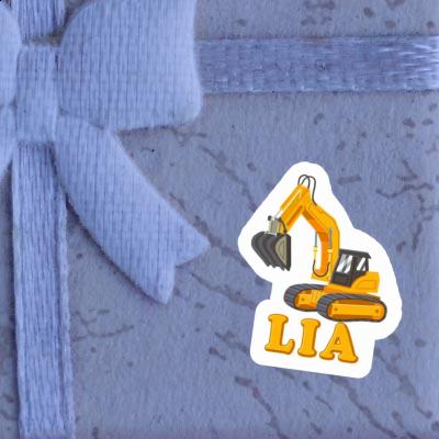 Excavator Sticker Lia Gift package Image