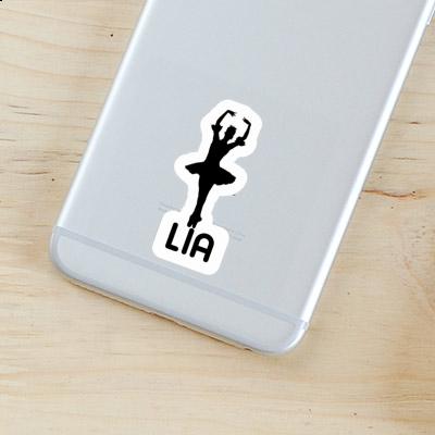 Ballerina Sticker Lia Laptop Image