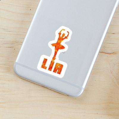 Lia Sticker Ballerina Image