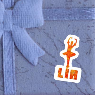 Lia Sticker Ballerina Notebook Image