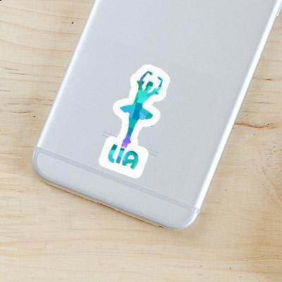 Sticker Ballerina Lia Laptop Image