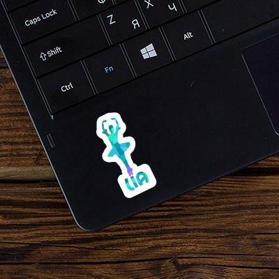 Sticker Ballerina Lia Laptop Image