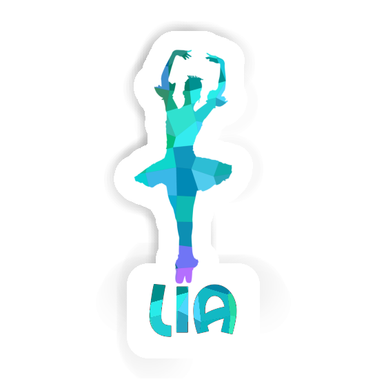 Sticker Ballerina Lia Laptop Image