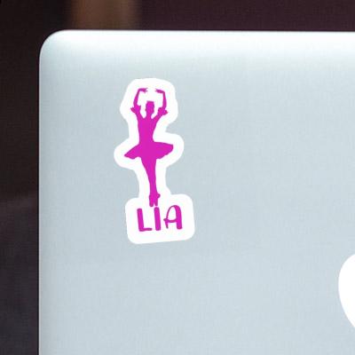 Ballerina Sticker Lia Notebook Image