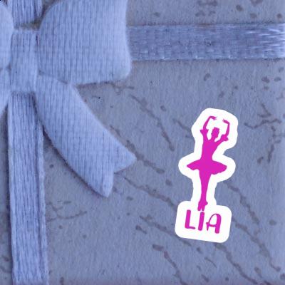 Ballerina Sticker Lia Laptop Image