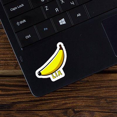 Sticker Lia Banana Notebook Image