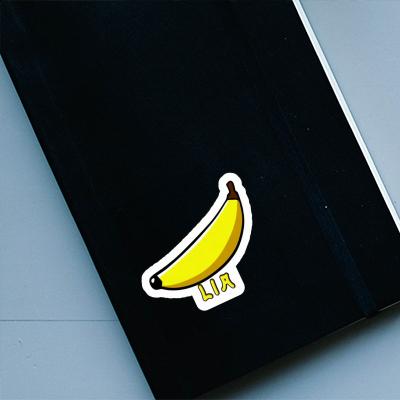 Sticker Lia Banana Laptop Image