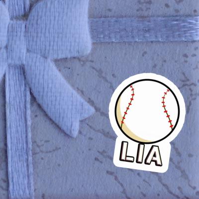 Baseball Sticker Lia Image