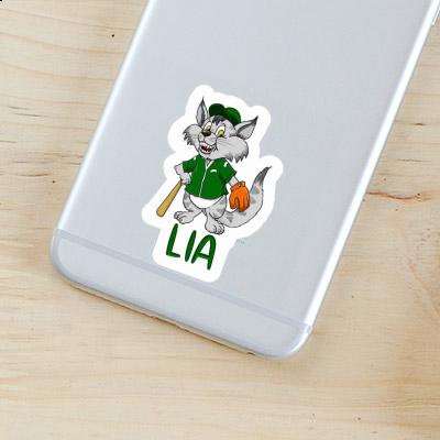 Lia Sticker Baseball Cat Gift package Image