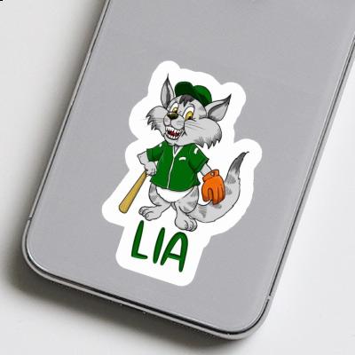 Aufkleber Baseball-Katze Lia Gift package Image