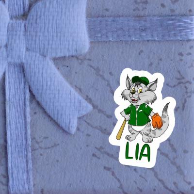 Lia Sticker Baseball Cat Gift package Image