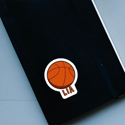 Aufkleber Lia Basketball Ball Notebook Image