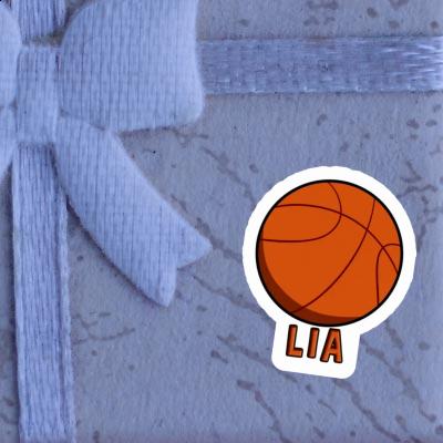 Aufkleber Lia Basketball Ball Gift package Image