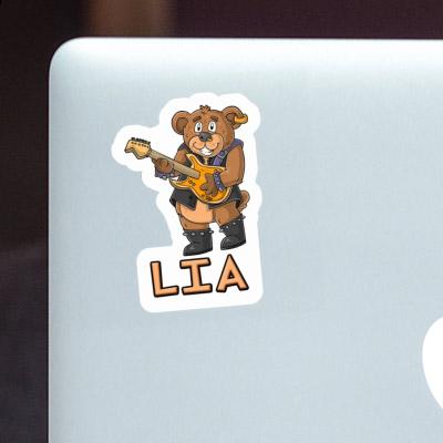 Sticker Lia Guitarist Notebook Image