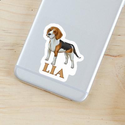 Sticker Lia Beagle Notebook Image