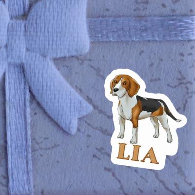 Sticker Lia Beagle Laptop Image