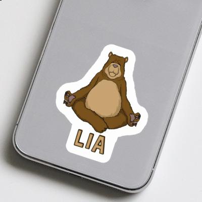 Sticker Lia Yoga Bear Gift package Image