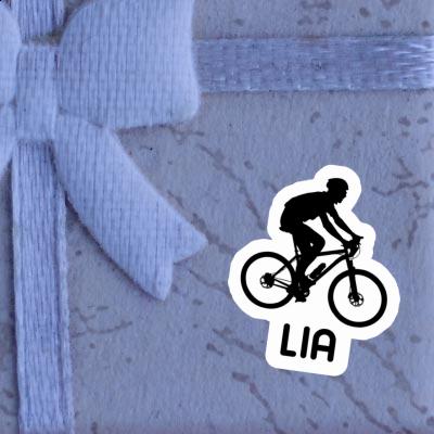 Sticker Biker Lia Laptop Image