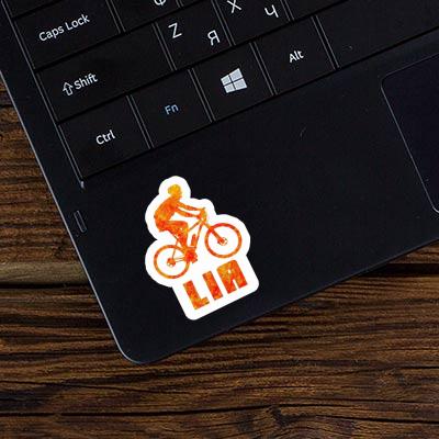 Biker Sticker Lia Image