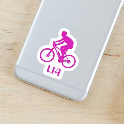 Biker Sticker Lia Image