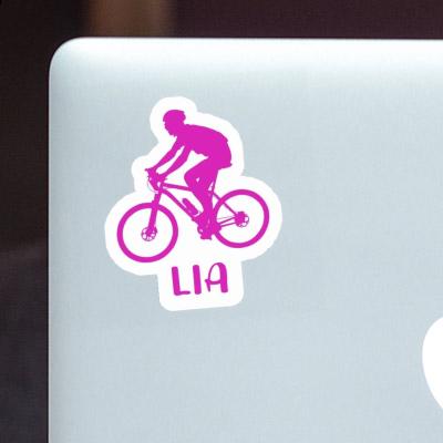 Biker Sticker Lia Notebook Image