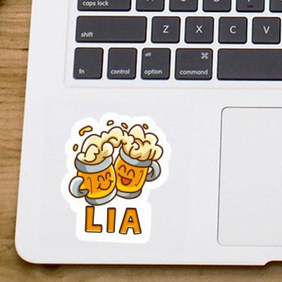 Sticker Beer Lia Laptop Image