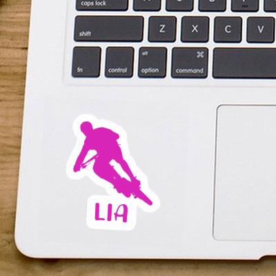 Autocollant Vététiste Lia Notebook Image
