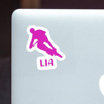 Biker Sticker Lia Image