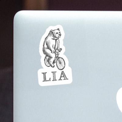 Lia Sticker Bicycle rider Image