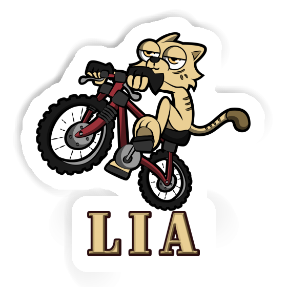 Sticker Lia Bicycle Notebook Image