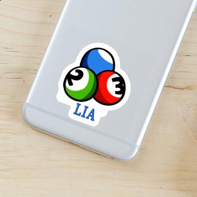 Sticker Billiard Ball Lia Gift package Image