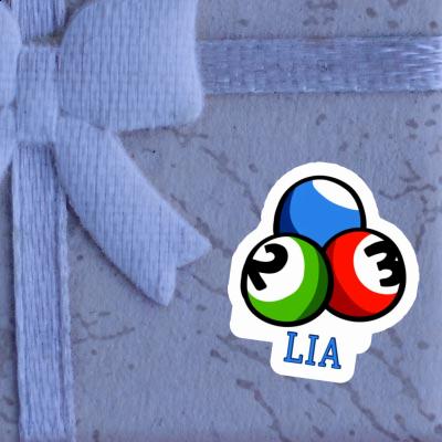 Sticker Billiard Ball Lia Gift package Image