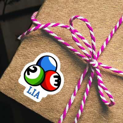 Sticker Billiard Ball Lia Notebook Image