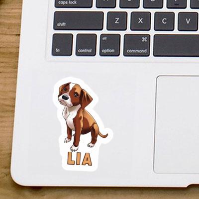 Autocollant Boxer Lia Laptop Image