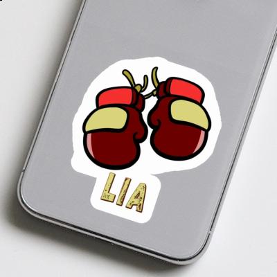 Sticker Lia Boxing Glove Laptop Image