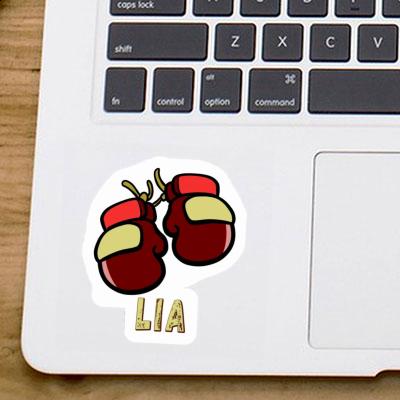 Sticker Lia Boxing Glove Image