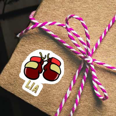 Sticker Lia Boxing Glove Notebook Image