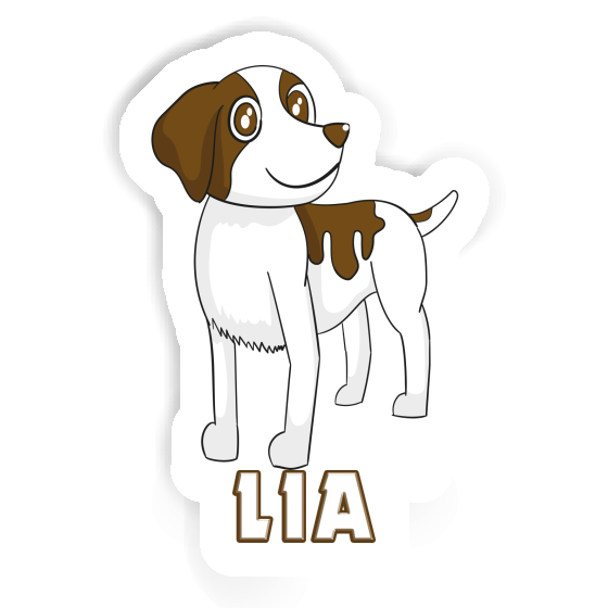 Sticker Lia Brittany Dog Gift package Image