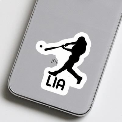 Baseball Player Sticker Lia Gift package Image