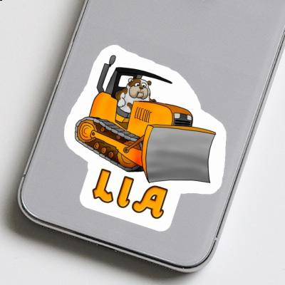 Autocollant Bulldozer Lia Laptop Image