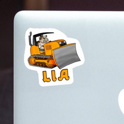 Lia Sticker Bulldozer Image