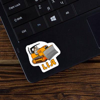 Lia Sticker Bulldozer Notebook Image