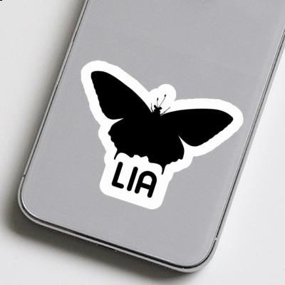 Autocollant Lia Papillon Laptop Image