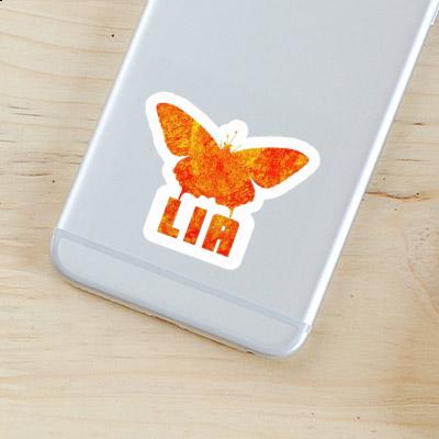 Lia Sticker Butterfly Laptop Image