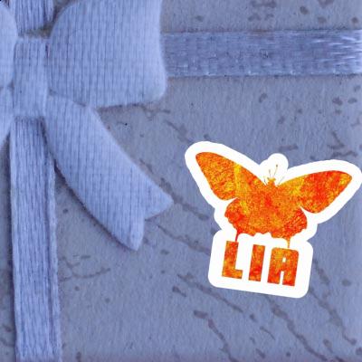 Lia Sticker Butterfly Notebook Image