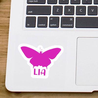 Sticker Butterfly Lia Notebook Image